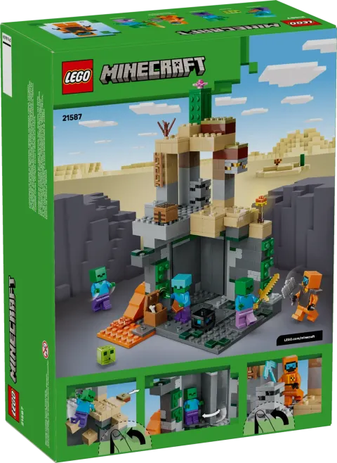 Конструктор LEGO Minecraft 21587 Zombie Dungeon