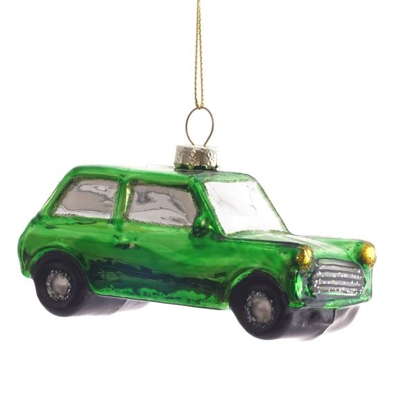 Украшение новогоднее "Автомобиль", L 10 W 4,5 H 6 см