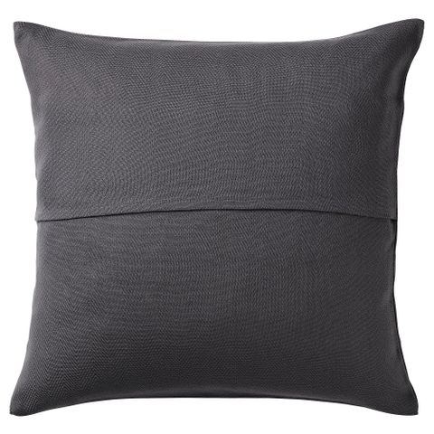 Чехол на подушку IKEA PRAKTSALVIA (ПРАКТСАЛЬВИА), Антрацит, 50x50 см
