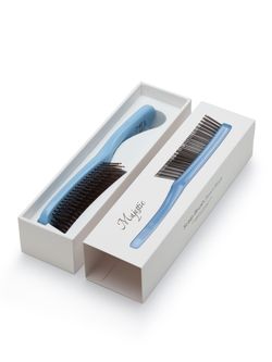Расческа Majestic Scalp Brush голубой жемчуг