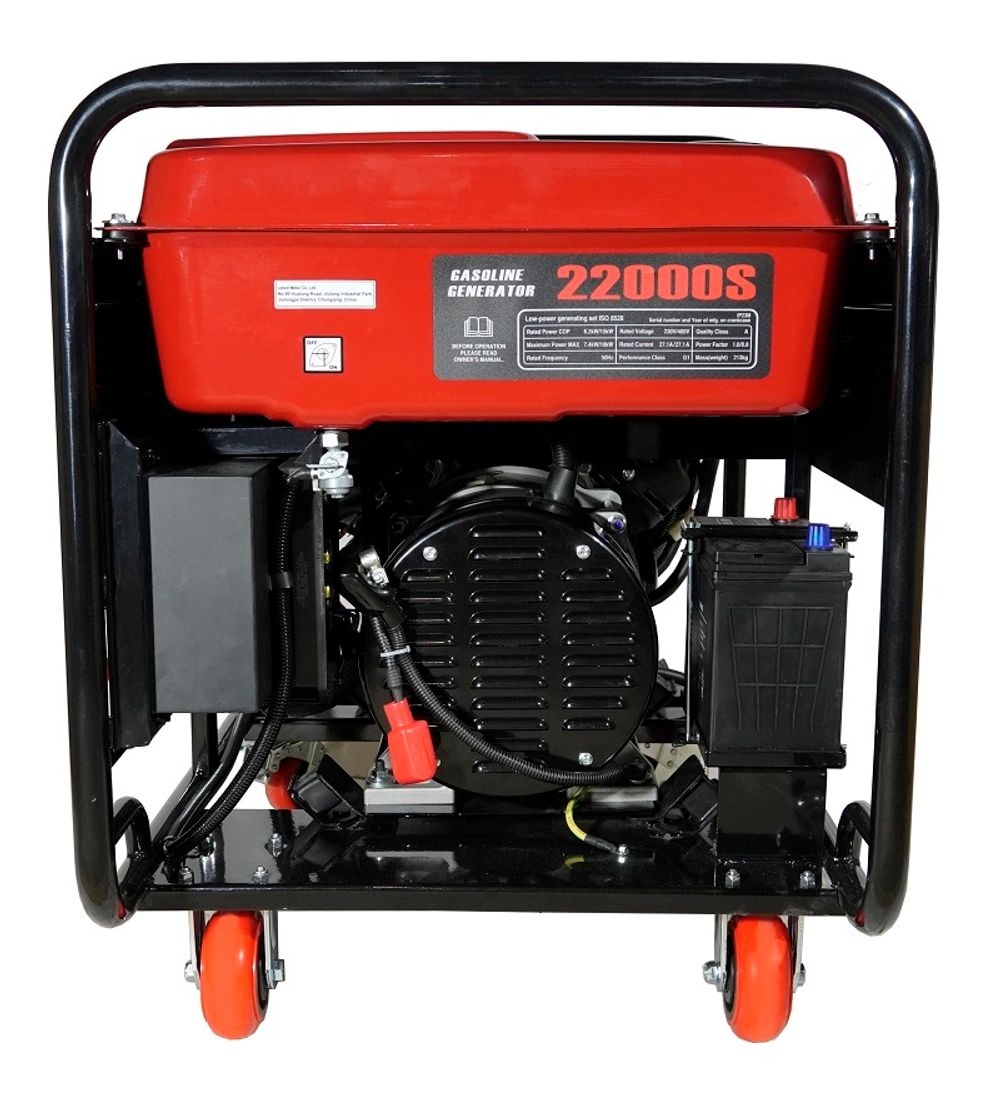 Генератор бензиновый Loncin LC22000S - [15 кВт / 380V] трехфазный