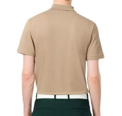 Мужское теннисное поло Lacoste Ultra Dry Stretch Golf - beige