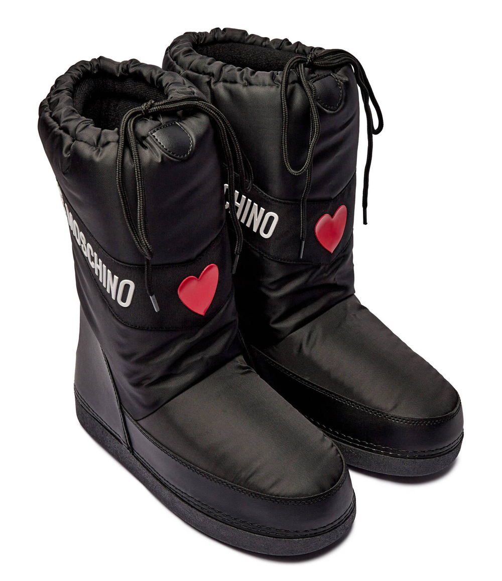 Утепленное угги Love Moschino - черный(JA24032G0LISA)