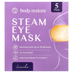 Body Restore, паровая маска для глаз, лаванда, 5 упаковок