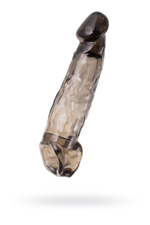 Насадка на пенис Toyfa XLover черная 19,5 см