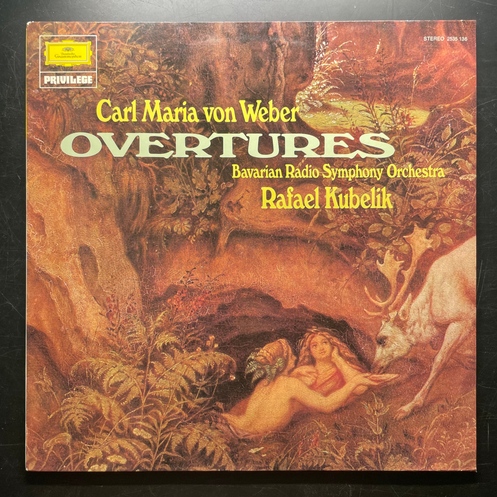 Carl Maria von Weber ‎– Ouvertüren (Германия 1975г.)