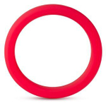 Красное эрекционное кольцо Silicone Go Pro Cock Ring (Цвет: красный)