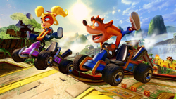 Crash Team Racing Nitro-Fueled (картридж для Nintendo Switch, полностью на английском языке)