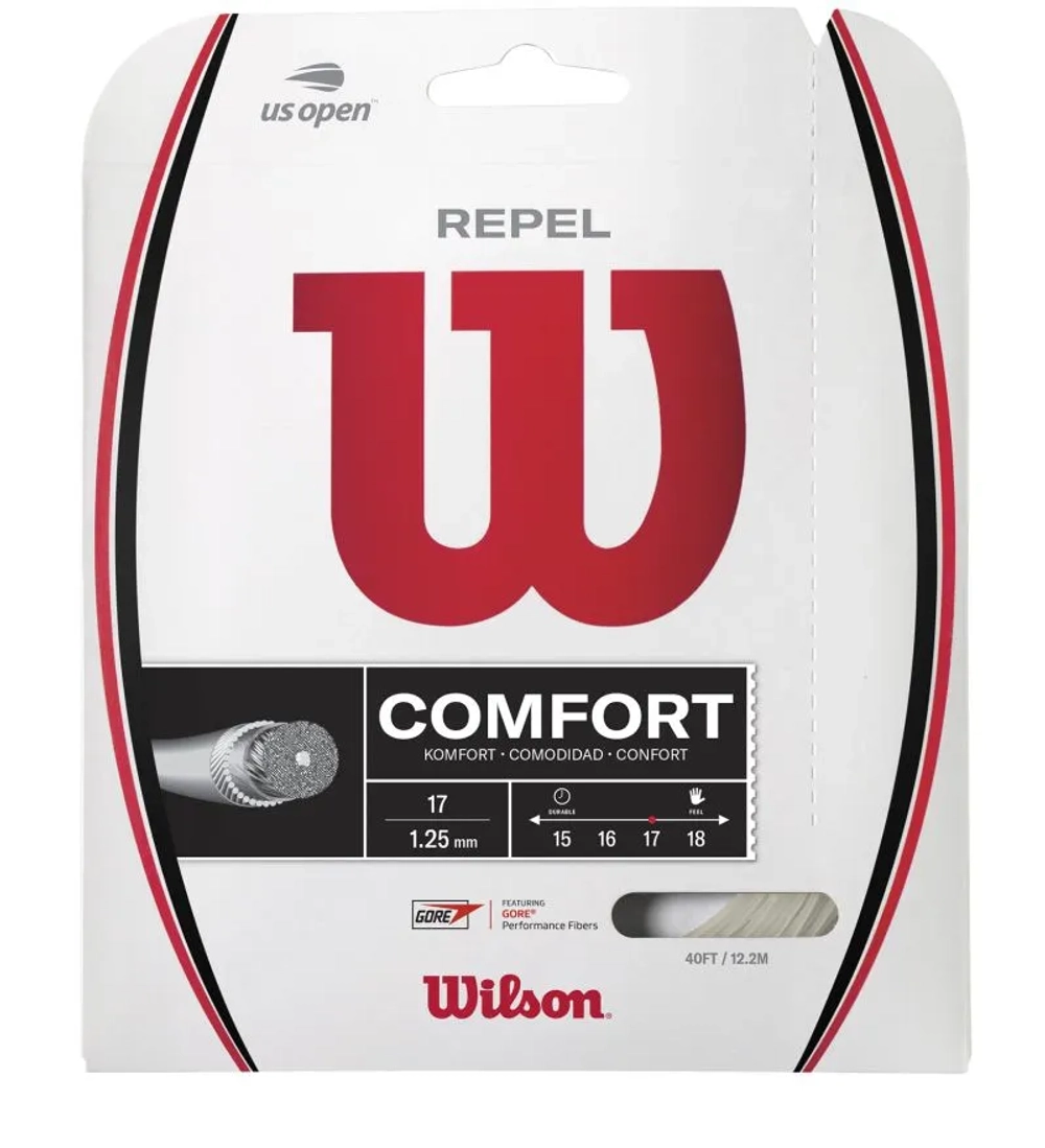 Струны теннисные Wilson Repel (12,2m) - natural