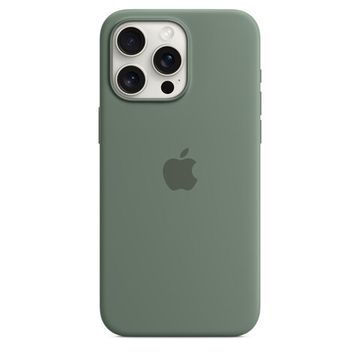 Силиконовый чехол Apple для iPhone 15 Pro с MagSafe Зеленый