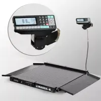 Весы пандусные низкопрофильные с печатью этикеток 4D-LA-10/10-500-RP