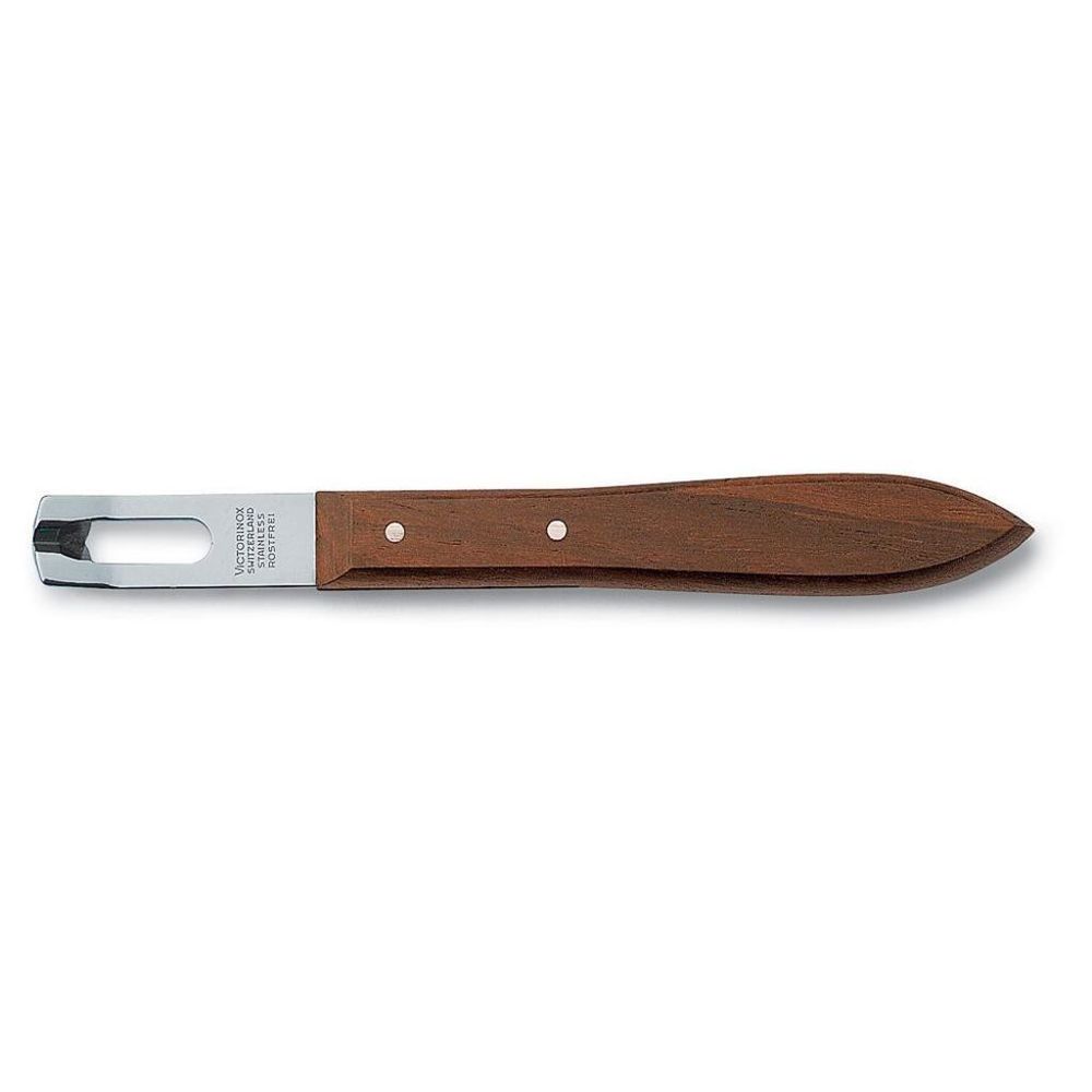Нож для снятия цедры деревянная ручка Victorinox