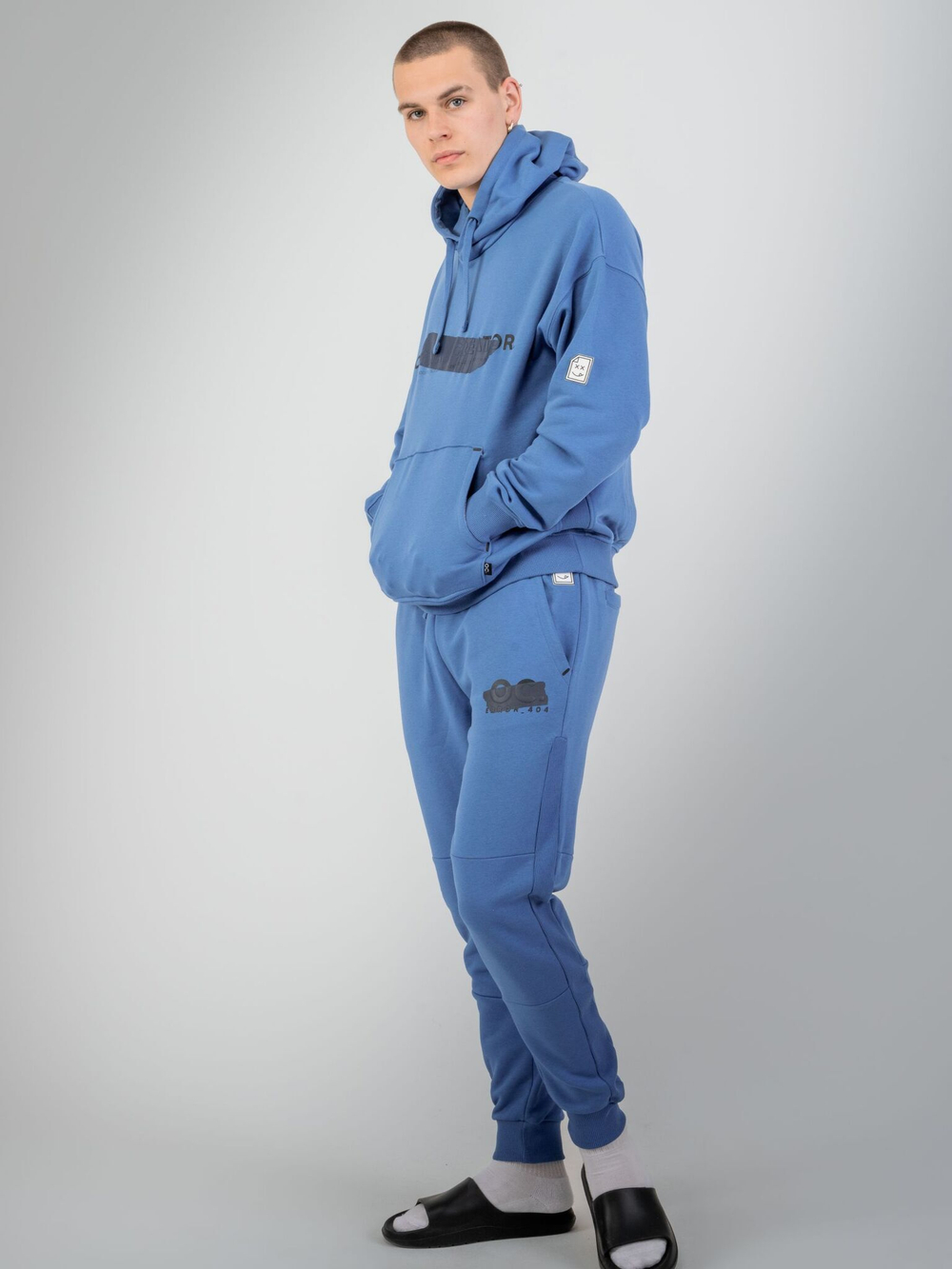 Спортивные штаны мужские ORIGINAL CREATOR, ERROR_404 JOGGERS, Синий
