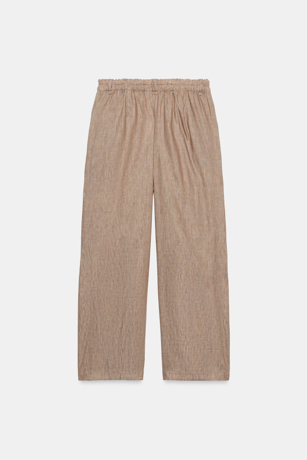 ЛЬНЯНЫЕ БРЮКИ С ЗАЩИПАМИ — ZW COLLECTION — ZARA