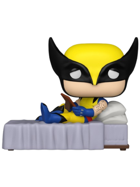 Фигурка Funko POP! Deluxe Meme Bobble Marvel X-Men Animated Wolverine (Crush Meme)
