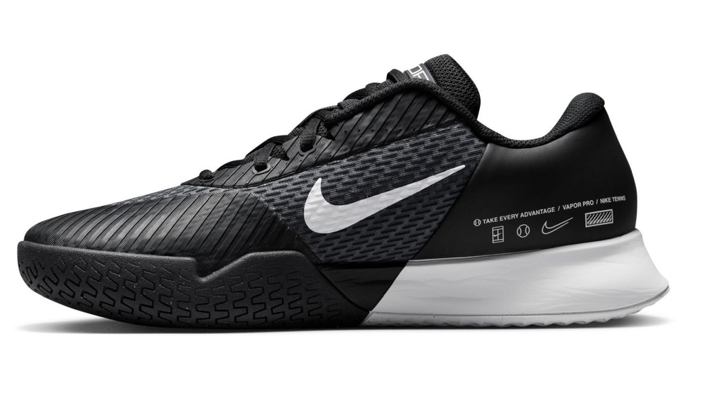 Мужские кроссовки теннисные Nike Zoom Vapor Pro 2 - черный