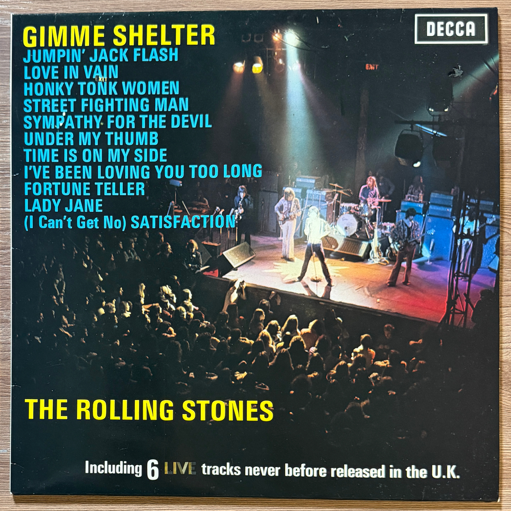 The Rolling Stones ‎– Gimme Shelter (Скандинавия 1981г.)