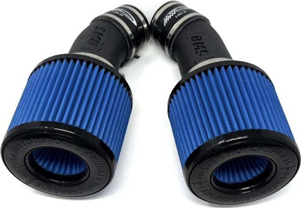 Система впуска BMS BMW M5 F90/M8 F9x Elite Intake - Blue Filters