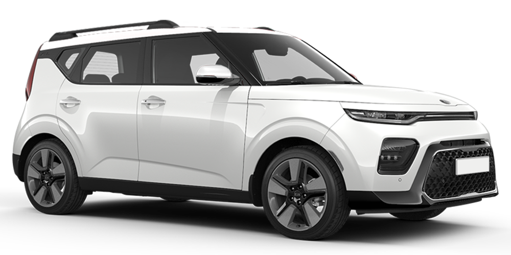 Рейлинги для а/м KIA SOUL 3ье поколение (2019-) черный
