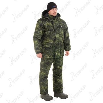 Костюм охотника зимний Сентелек Комфорт, цв.зеленый пиксель р.48-50/170-176 Helios
