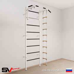 Шведская стенка Sv Sport усиленная 611 (Турник стандарт/Лестница)