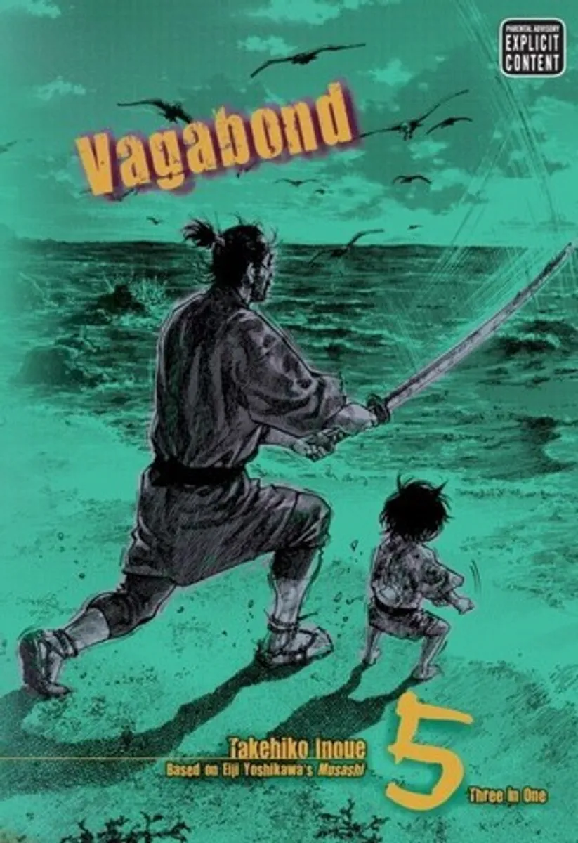 Манга Vagabond Vol. 5 (На Английском Языке)