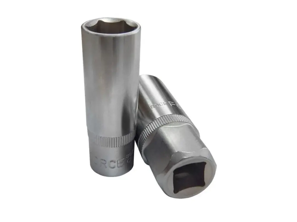 Головка свечная 16мм 1/2''6гр. RockForce##Rock FORCE RF-807416