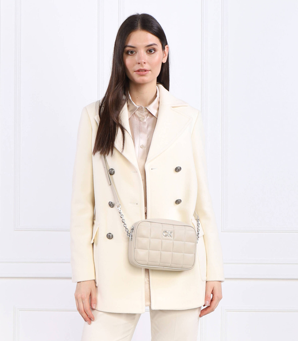 сумка-мессенджер re-lock quilt Calvin Klein - желтый(K60K610445)