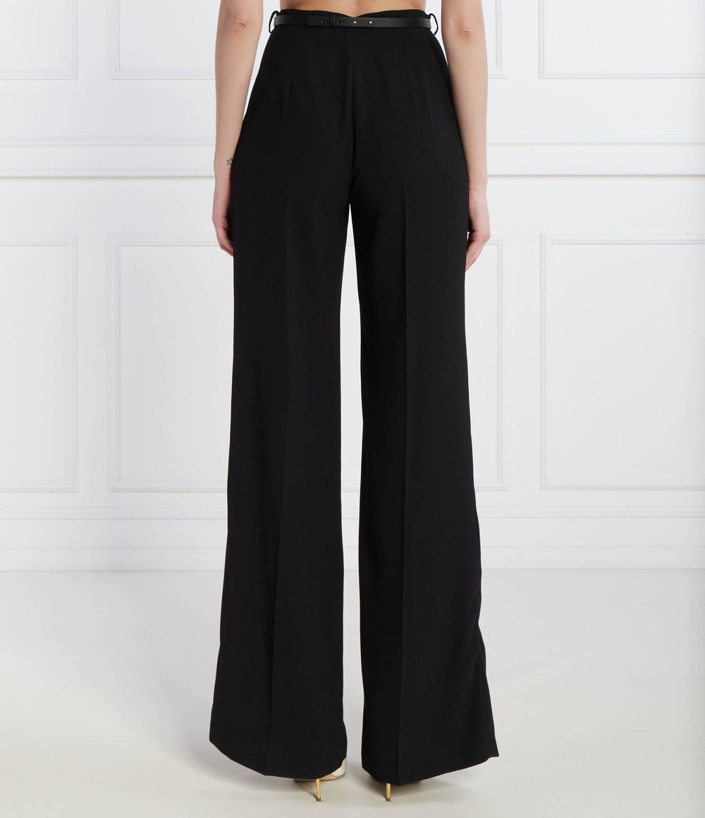 Брюки с ремешком Elisabetta Franchi - черный(PA05342E2)