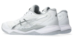 Женские кроссовки для бадминтона/сквоша Asics Gel-Tactic 12 - white/pure silver