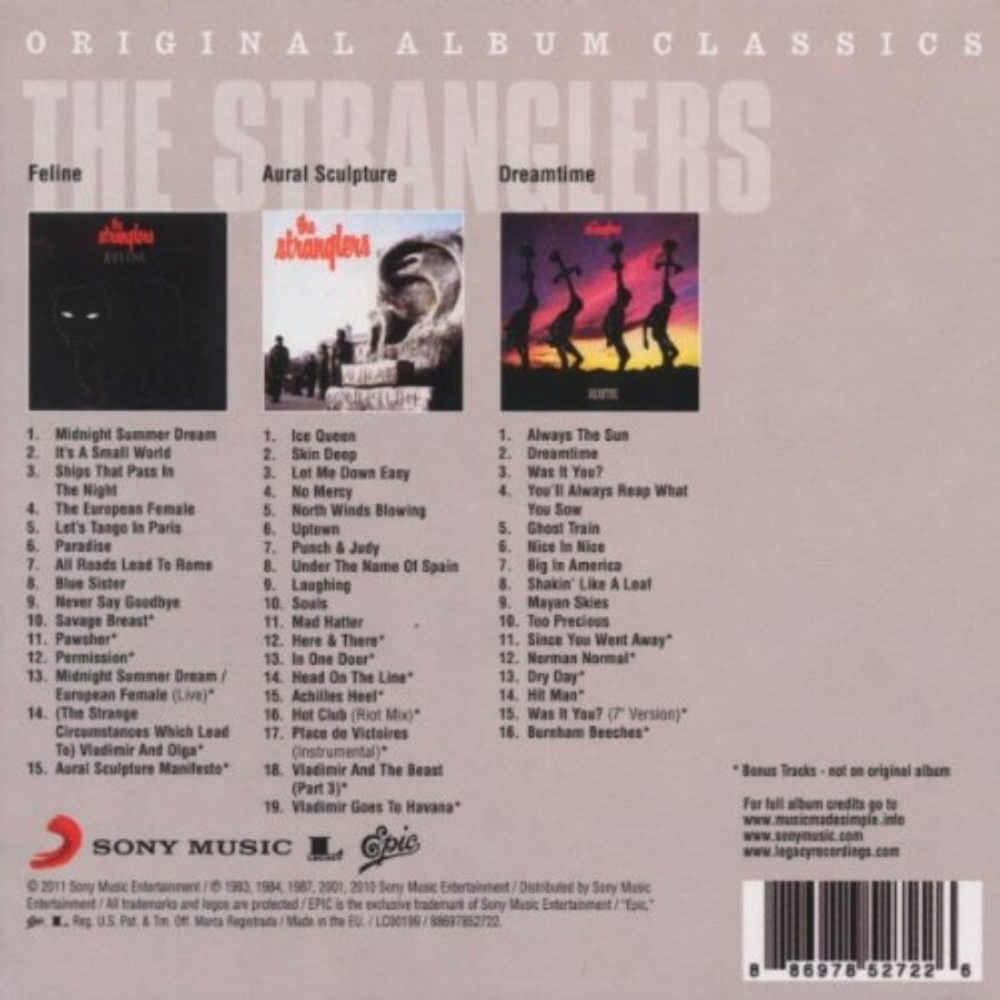 The Stranglers / Original Album Classics (3CD)