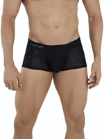 Черные трусы-хипсы с эффектом перфорации Zurich Latin Boxer (Размер: L) (Цвет: черный)