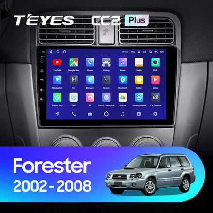 Teyes CC2 Plus 9" для Subaru Forester 2002-2008