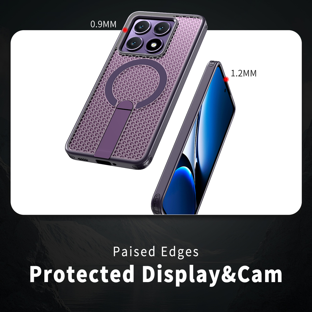 Прозрачный чехол Mesh Pro Magnetic Case для Xiaomi 14T Pro