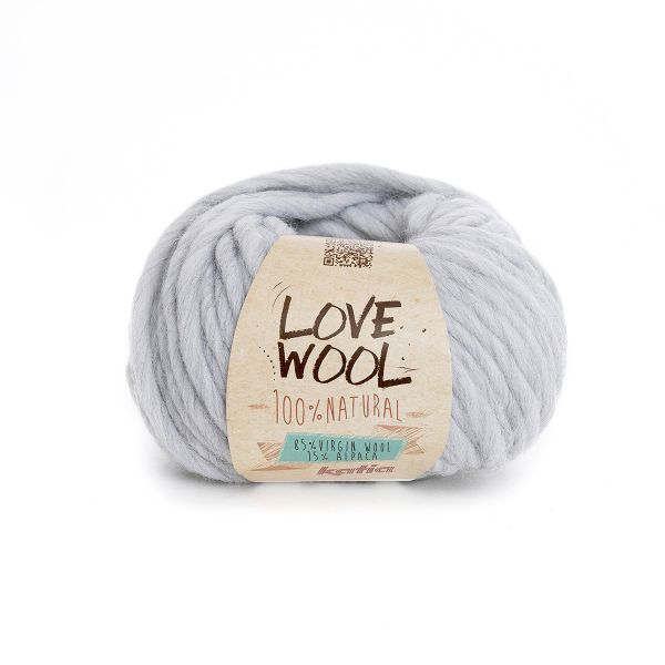 Пряжа Katia (Катя) Love Wool / уп.10 мот. по 100 г, 50 м, 894.105