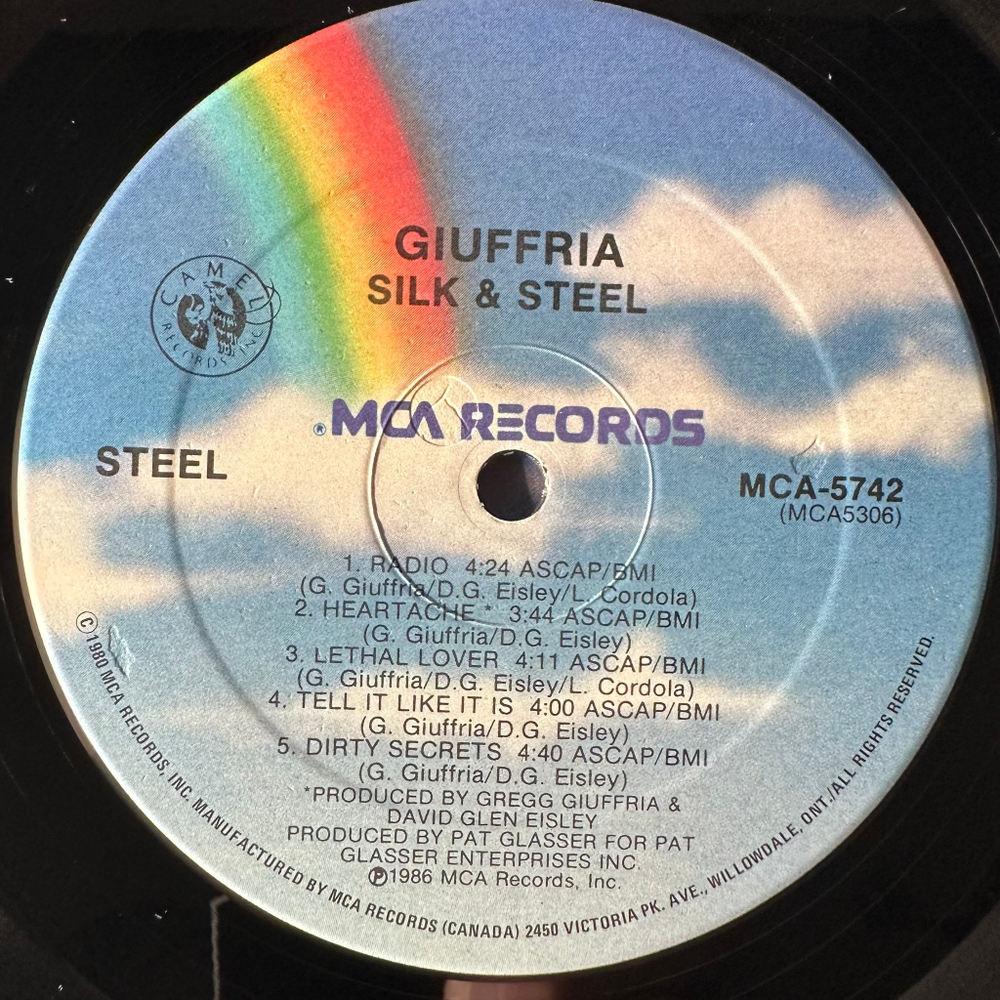 Giuffria ‎– Silk + Steel (Канада 1986г.)