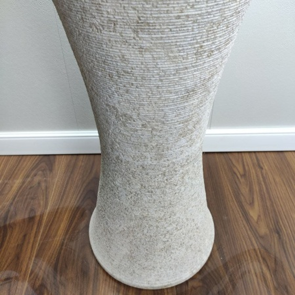 Раковина напольная из мрамора Cream MN-01362 (40*40*90 см)
