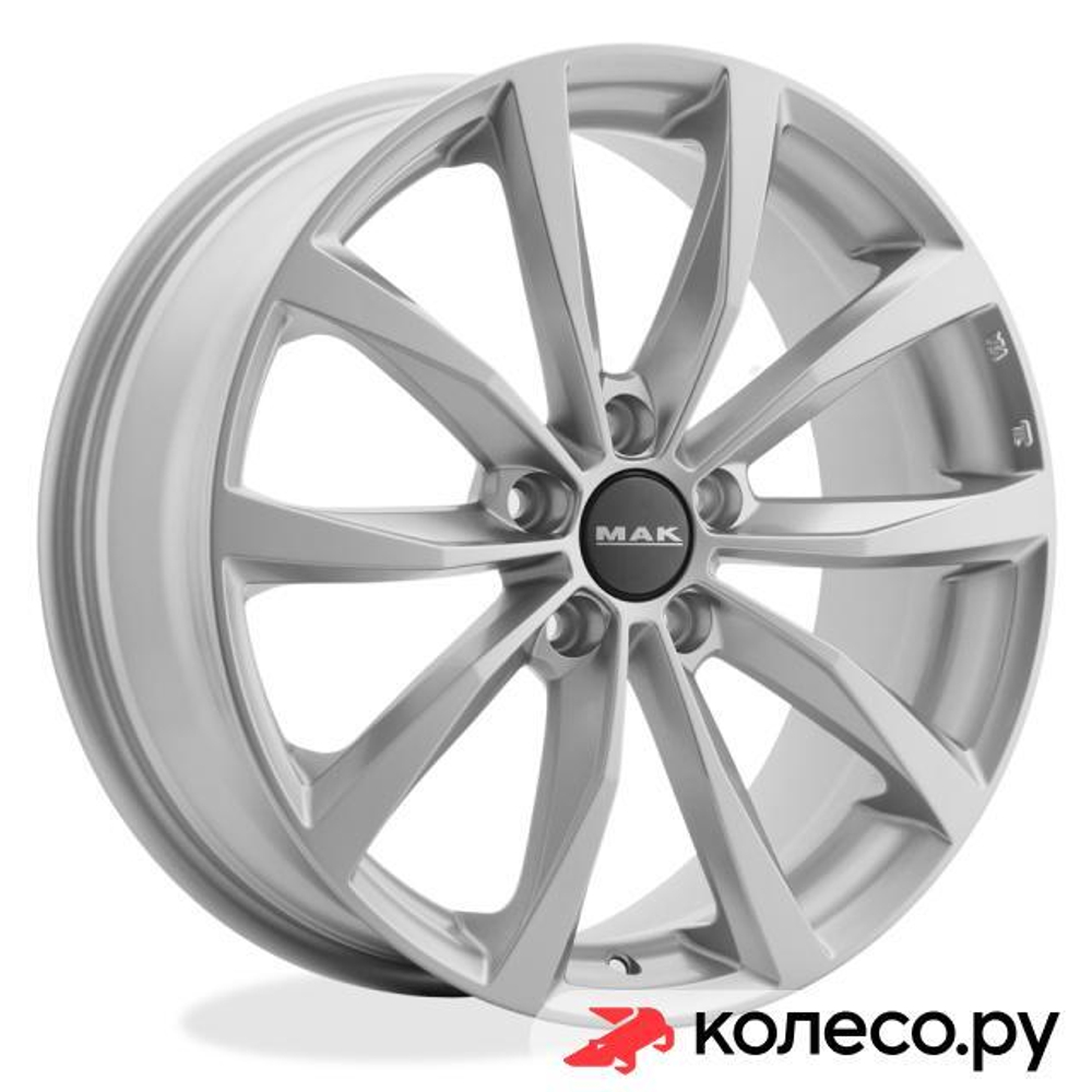 Wolf 7x17/5*114.3 D67.1 ET51 Silver