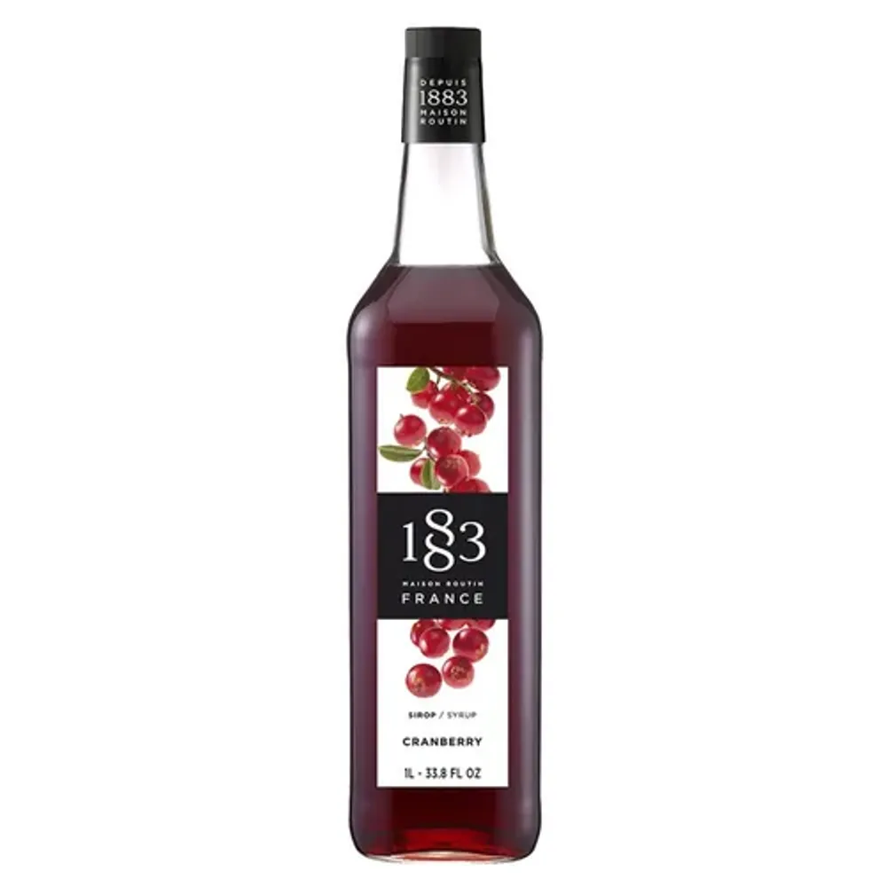Сироп Клюква 1л 1883 Maison Routin