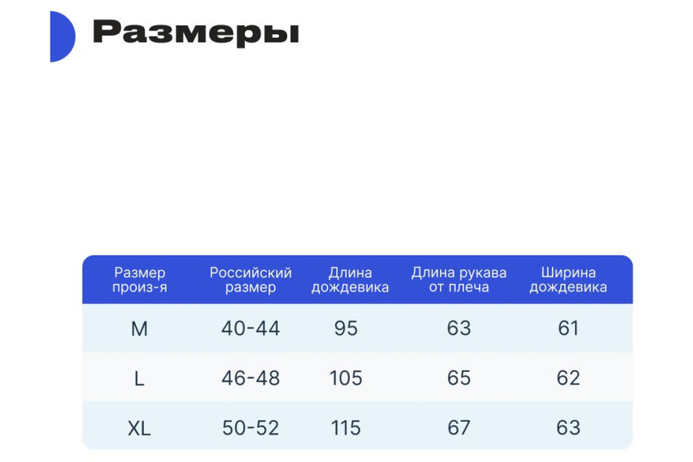 Дождевик RoadLike City Go XL, серый