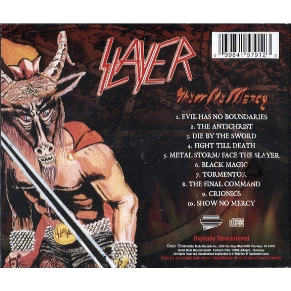 Slayer / Show No Mercy (CD)