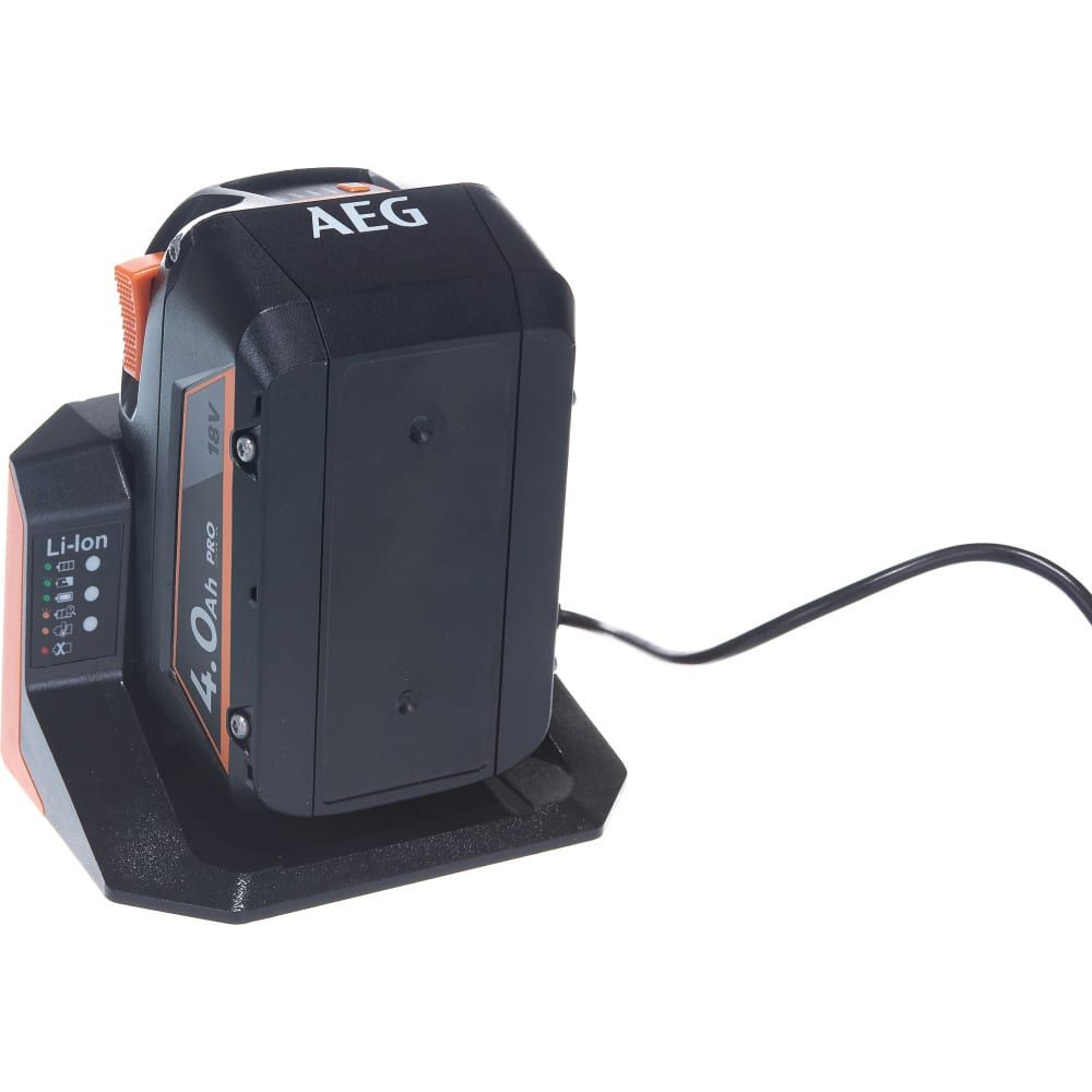 Набор зарядное устройство + аккумулятор SETL1840S 18В, 4Ач, Li-Ion AEG 4935478933