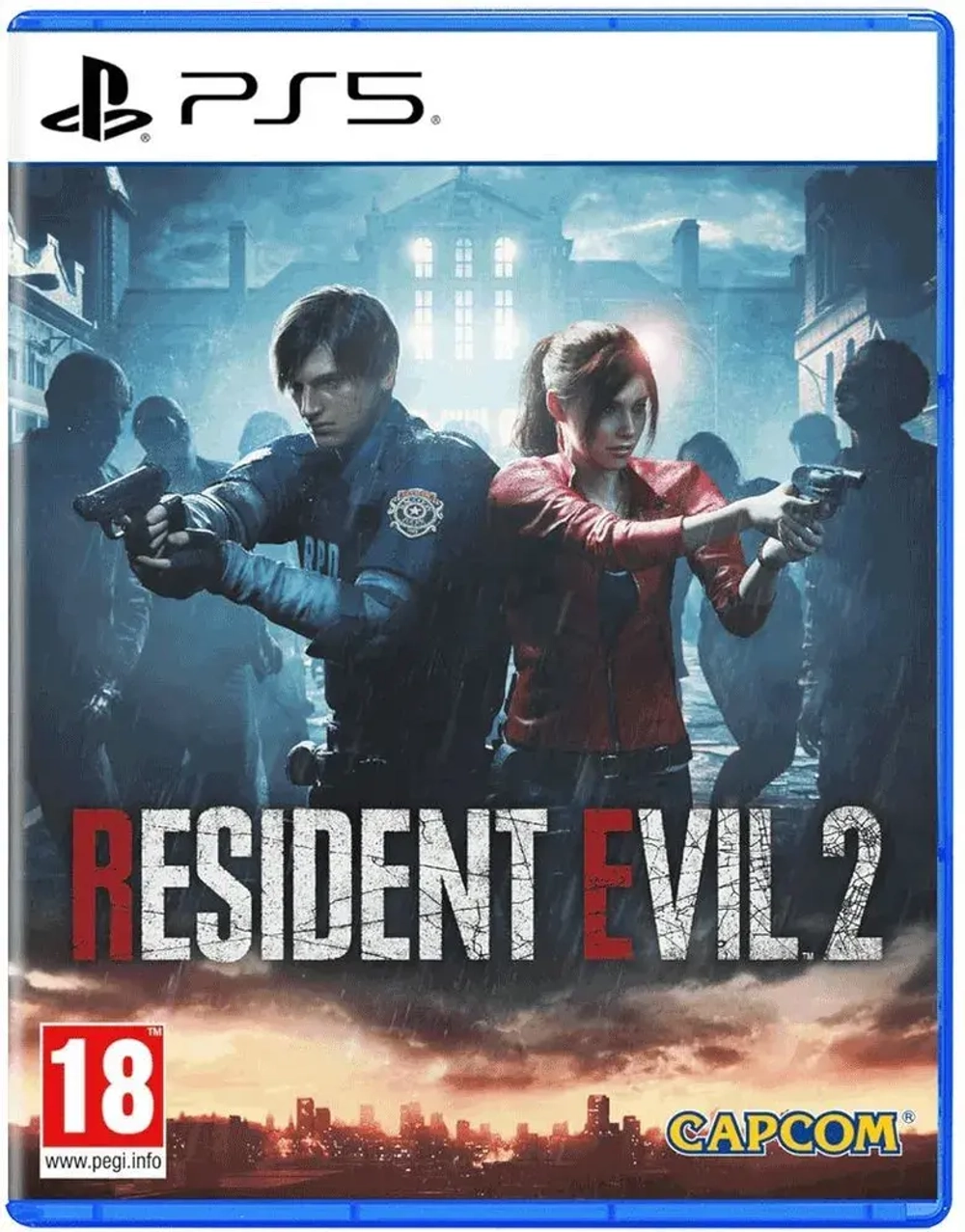 Resident Evil 2: Remake (диск для PS5, интерфейс и субтитры на русском языке)