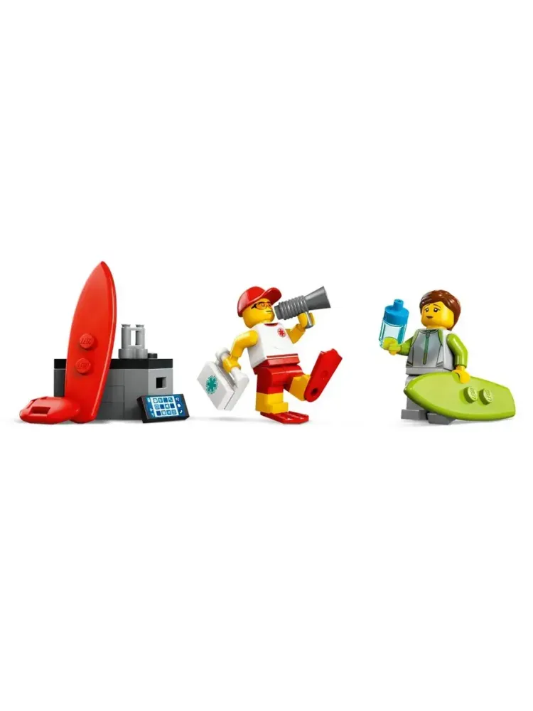 Конструктор LEGO Сity 60453 Cпасательный автомобиль на пляже