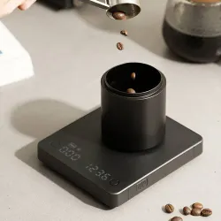 Весы кофейные портативные MINI SCALE (POUR-OVER&ESPRESSO) черные 0,2-2000гр батарея 1800mAH ZeroHero