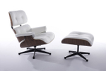 кресло eames lounge ( кожа) (by Steel Arts)
