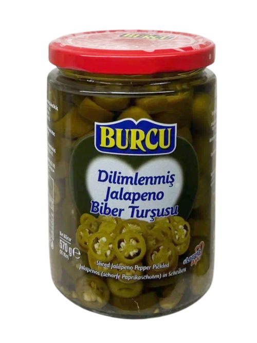 Перец халапеньо Burcu Jalapeno Biber 570 г
