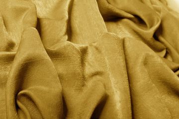 Suede (темно-желтый). Готовая штора - имитация замши