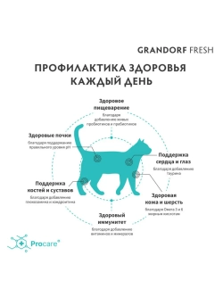 Корм для кошек Ягненок и батат 2кг