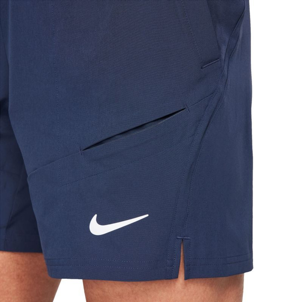 Мужские теннисные шорты Nike Court Dri-Fit Advantage 7" Tennis Short - небесный